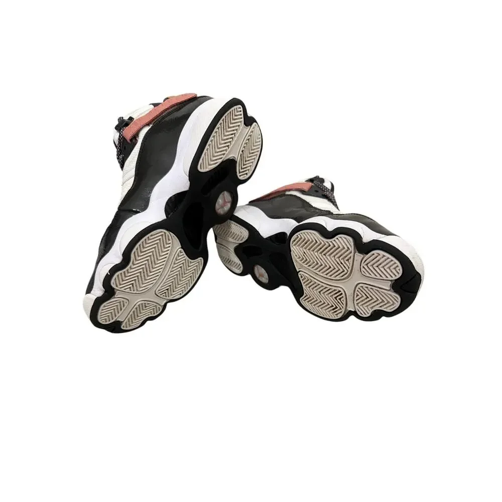 Nike Air Jordan Shoes Jordan 6 Rings White Coral Gray Sneakers Size Youth 5.5